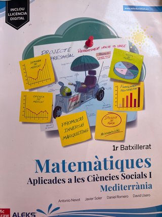 Matemàtiques aplicades a les Ciències Socials I