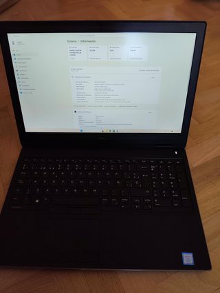Portátil Dell Precision 7530 i7 32GB RAM 1TB SSD