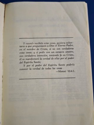 El libro del Mormón (edición 1974 Salt Lake City)