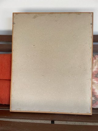 Espejo Marco Madera Antiguo