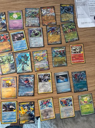 Lote 35 Cartas Pokémon