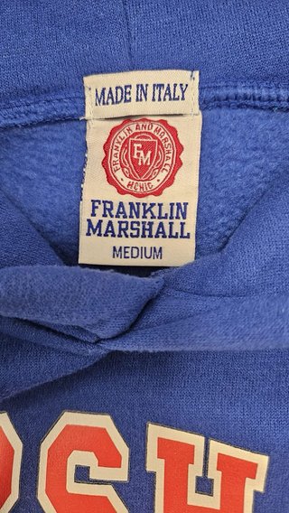Sudadera Franklin Marshall Azul Talla M