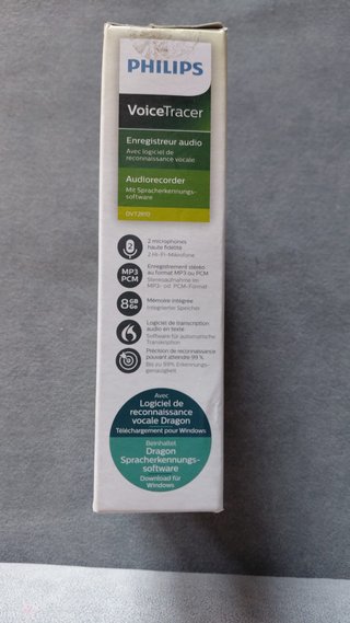 Grabadora Voz Philips VoiceTracer DVT28
