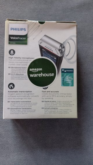 Grabadora Voz Philips VoiceTracer DVT28
