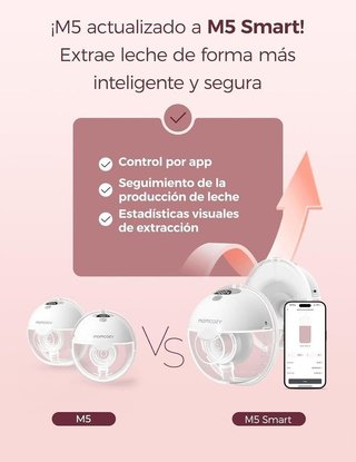 Sacaleches Momcozy M5 Smart app manos libres NUEVO