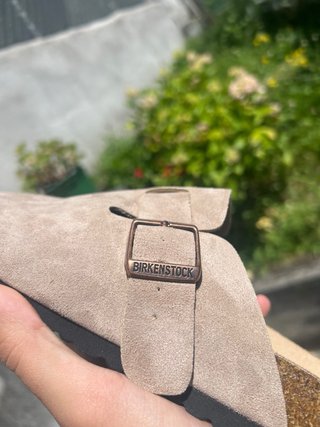 Zuecos Birkenstock Beige