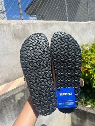 Zuecos Birkenstock Beige