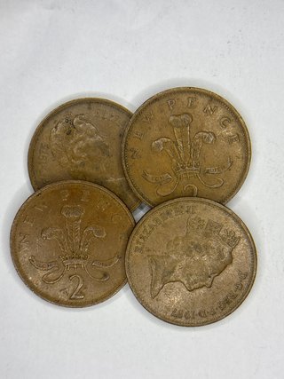 Monedas Two Pence (2p) - Lote 4