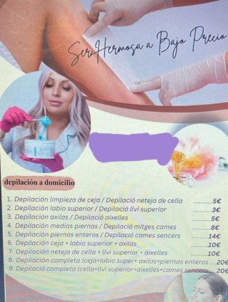 Depilación a domicilio
