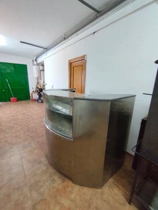 Mostrador vitrina refrigeradora