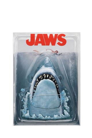 Tiburón Estatua Poster 50 Aniversario Jaws NECA