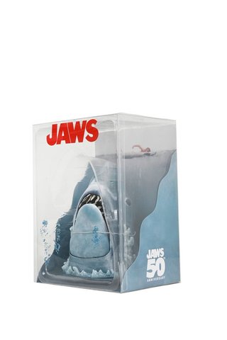 Tiburón Estatua Poster 50 Aniversario Jaws NECA