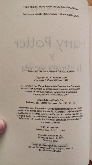 Harry Potter y la cámara secreta
