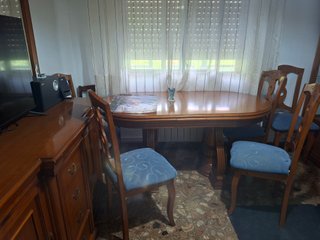 Mueble de salón Roble Macizo