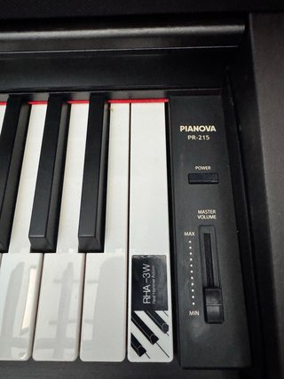Piano Pianova PR-215 RW con banqueta