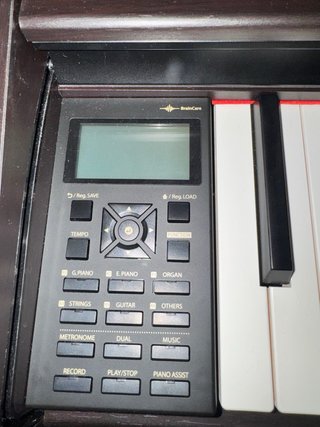 Piano Pianova PR-215 RW con banqueta
