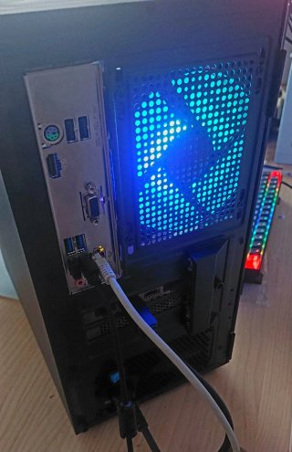 Torre PC Gaming Negra RGB