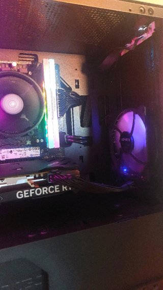 Torre PC Gaming Negra RGB