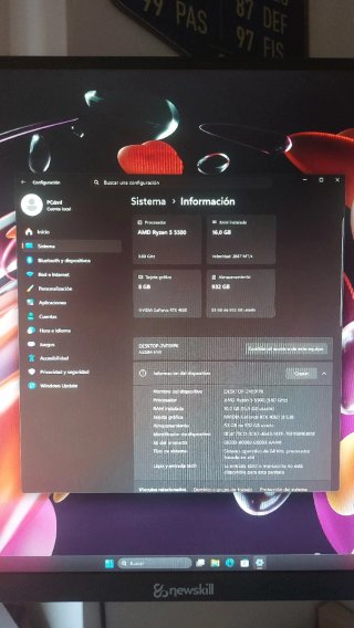 Torre PC Gaming Negra RGB