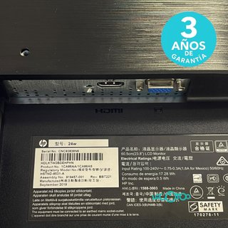 Monitor HP 24 VGA HDMI Negro