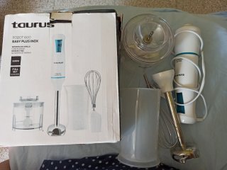Batidora Taurus Robot 600 Easy Plus Inox