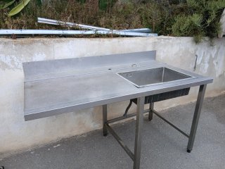 Fregadero de acero inoxidable