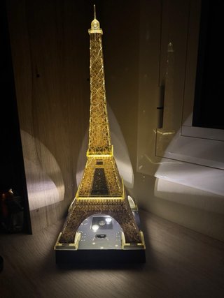 Puzzle 3D Ravensburger Torre Eiffel Night Edition
