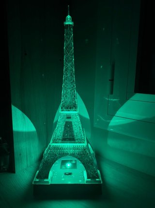 Puzzle 3D Ravensburger Torre Eiffel Night Edition