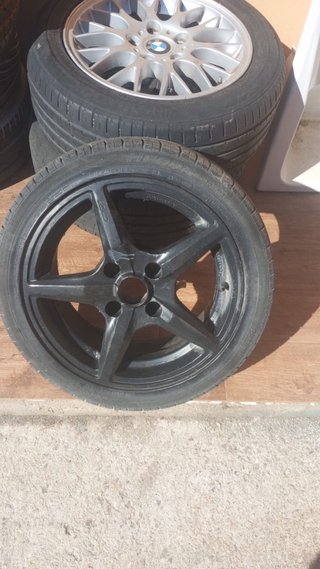 4 Cerchi  OZ Racing 15 4/108  gomme da sostituire