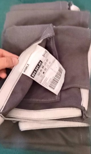 Funda sofá Vimle 2 plazas Hallarp gris