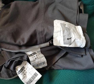 Funda sofá Vimle 2 plazas Hallarp gris
