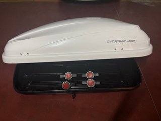 Cofre Techo Evospace 400dx Blanco Apertura Doble