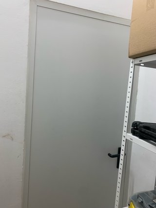 Puerta cortafuegos galvanizada