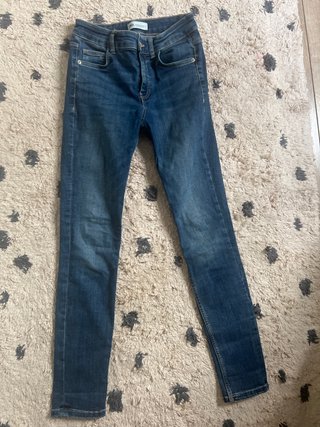 Pantalones vaqueros Zara azules
