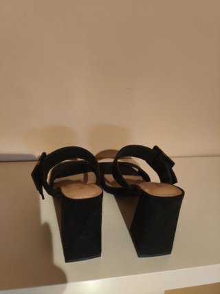 Sandalias tacón Marypaz negras
