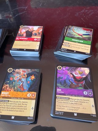 Lorcana Wilds Unknown - Lote +275 cartas