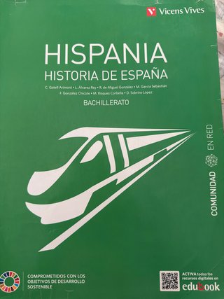 Hispania, historia de España 2 bachillerato
