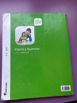 Física y química, 2 ESO Proyecto Saber hacer