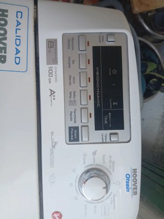 Lavadora Hoover Otsein Carga Superior A++