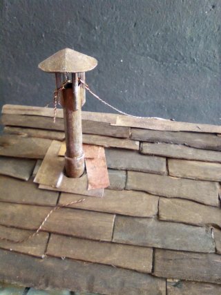 Casa del pantano miniatura