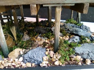 Casa del pantano miniatura