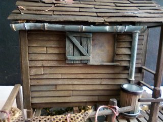 Casa del pantano miniatura