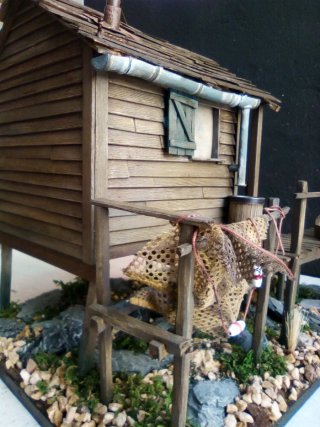 Casa del pantano miniatura