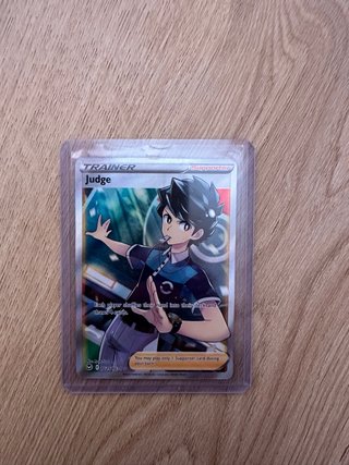 Carta Pokémon Juez Entrenador Suplente