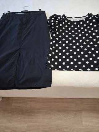 Falda T.XL, Blusa y Camiseta T. M/L