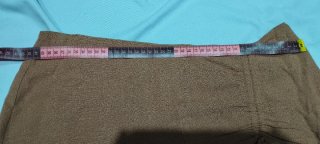 Falda pantalón Stradivarius lino marrón