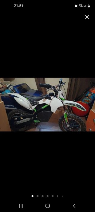 Moto eléctrica infantil 500W