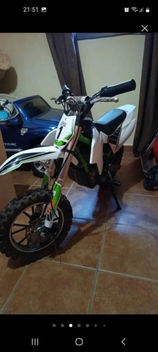 Moto eléctrica infantil 500W