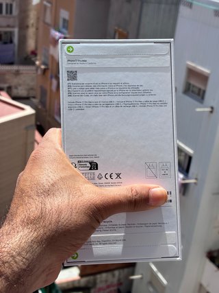 iPhone 17 Pro Max 256GB Plata
