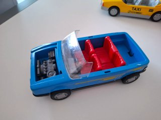 Lote 3 coches grandes Playmobil vintage